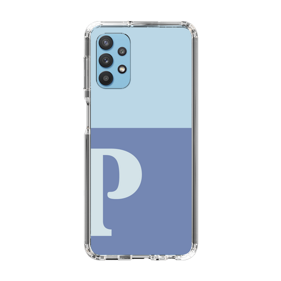 Slim Protection Case［ Original - initial two tone - P blue ］