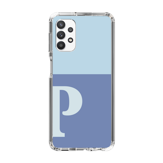 Slim Protection Case［ Original - initial two tone - P blue ］