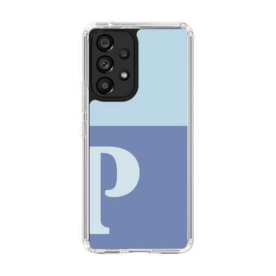 Slim Protection Case［ Original - initial two tone - P blue ］