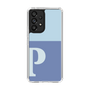 Slim Protection Case［ Original - initial two tone - P blue ］