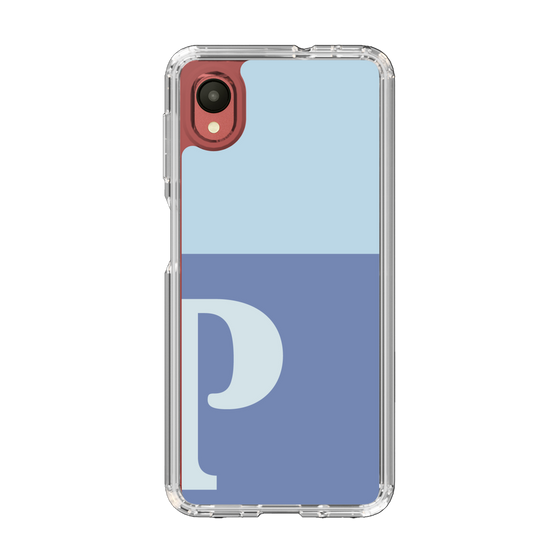 Slim Protection Case［ Original - initial two tone - P blue ］