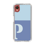 Slim Protection Case［ Original - initial two tone - P blue ］