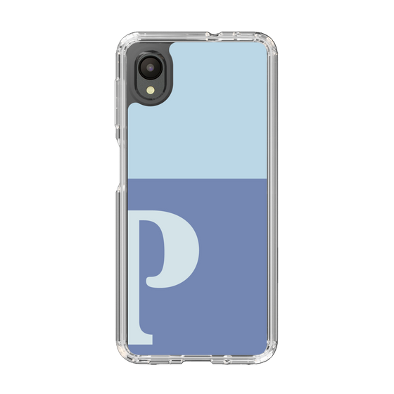 Slim Protection Case［ Original - initial two tone - P blue ］