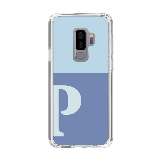 Slim Protection Case［ Original - initial two tone - P blue ］