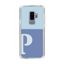 Slim Protection Case［ Original - initial two tone - P blue ］