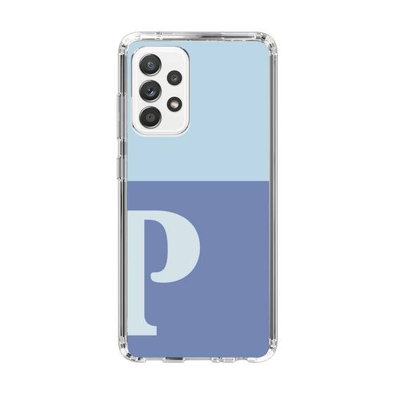 Slim Protection Case［ Original - initial two tone - P blue ］