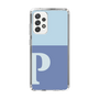 Slim Protection Case［ Original - initial two tone - P blue ］
