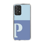 Slim Protection Case［ Original - initial two tone - P blue ］