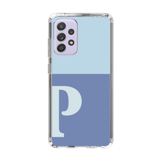 Slim Protection Case［ Original - initial two tone - P blue ］