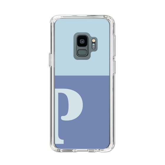 Slim Protection Case［ Original - initial two tone - P blue ］