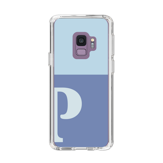Slim Protection Case［ Original - initial two tone - P blue ］