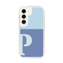 Slim Protection Case［ Original - initial two tone - P blue ］