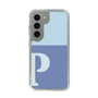 Slim Protection Case［ Original - initial two tone - P blue ］