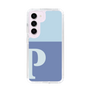 Slim Protection Case［ Original - initial two tone - P blue ］