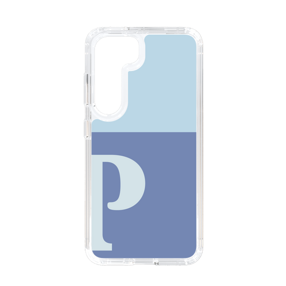 Slim Protection Case［ Original - initial two tone - P blue ］