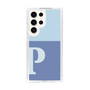 Slim Protection Case［ Original - initial two tone - P blue ］