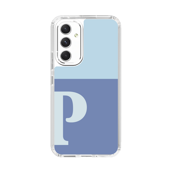 Slim Protection Case［ Original - initial two tone - P blue ］