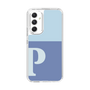 Slim Protection Case［ Original - initial two tone - P blue ］