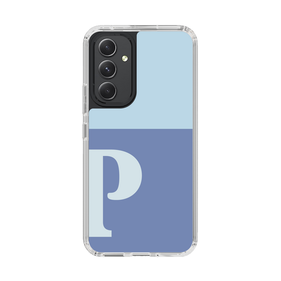 Slim Protection Case［ Original - initial two tone - P blue ］