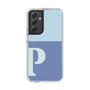Slim Protection Case［ Original - initial two tone - P blue ］