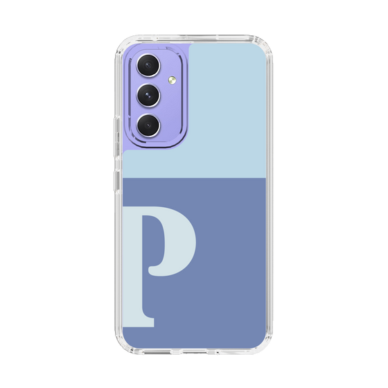 Slim Protection Case［ Original - initial two tone - P blue ］