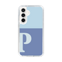 Slim Protection Case［ Original - initial two tone - P blue ］