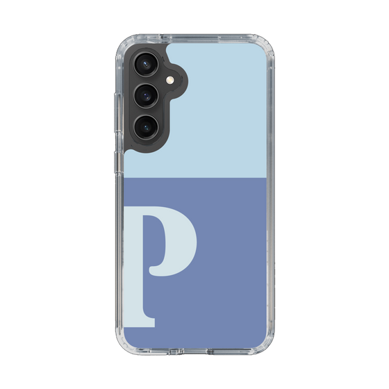 Slim Protection Case［ Original - initial two tone - P blue ］