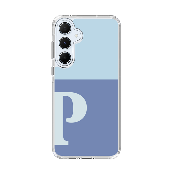 Slim Protection Case［ オリジナル - initial two tone - P blue ］