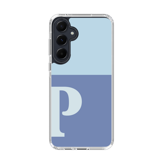 Slim Protection Case［ オリジナル - initial two tone - P blue ］