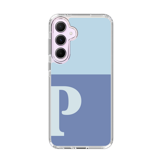 Slim Protection Case［ オリジナル - initial two tone - P blue ］