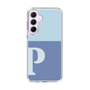 Slim Protection Case［ オリジナル - initial two tone - P blue ］