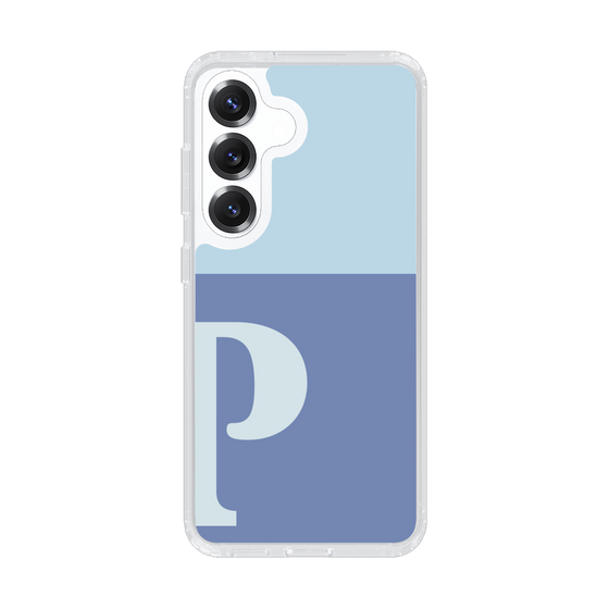 Slim Protection Case［ Original - initial two tone - P blue ］
