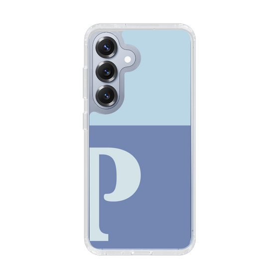 Slim Protection Case［ Original - initial two tone - P blue ］