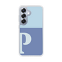 Slim Protection Case［ Original - initial two tone - P blue ］