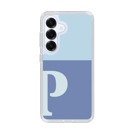 Slim Protection Case［ Original - initial two tone - P blue ］