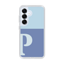 Slim Protection Case［ Original - initial two tone - P blue ］