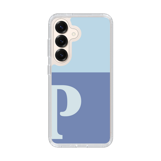 Slim Protection Case［ Original - initial two tone - P blue ］
