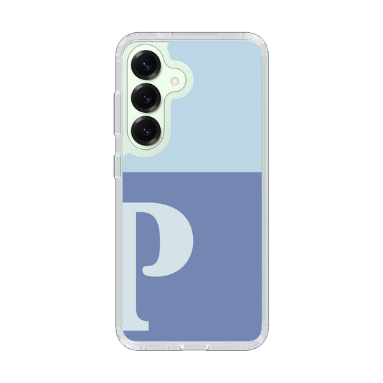 Slim Protection Case［ Original - initial two tone - P blue ］