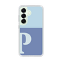 Slim Protection Case［ Original - initial two tone - P blue ］