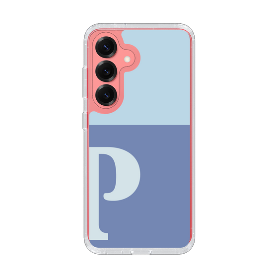 Slim Protection Case［ Original - initial two tone - P blue ］
