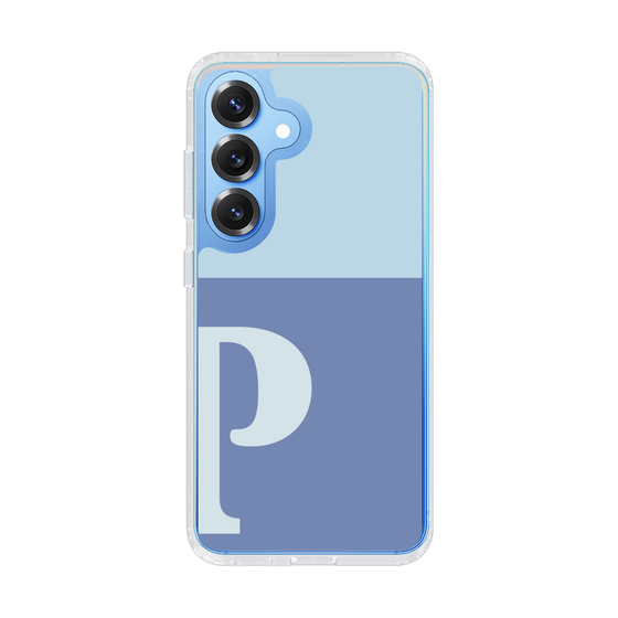 Slim Protection Case［ Original - initial two tone - P blue ］