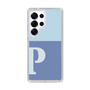 Slim Protection Case［ Original - initial two tone - P blue ］
