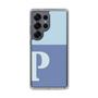 Slim Protection Case［ Original - initial two tone - P blue ］