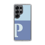 Slim Protection Case［ Original - initial two tone - P blue ］