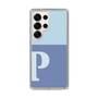 Slim Protection Case［ Original - initial two tone - P blue ］