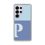 Slim Protection Case［ Original - initial two tone - P blue ］
