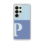 Slim Protection Case［ Original - initial two tone - P blue ］