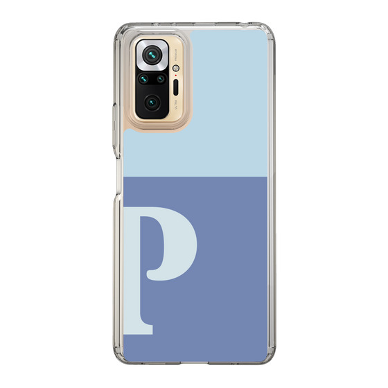 Slim Protection Case［ Original - initial two tone - P blue ］