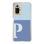 Slim Protection Case［ Original - initial two tone - P blue ］