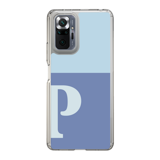 Slim Protection Case［ Original - initial two tone - P blue ］